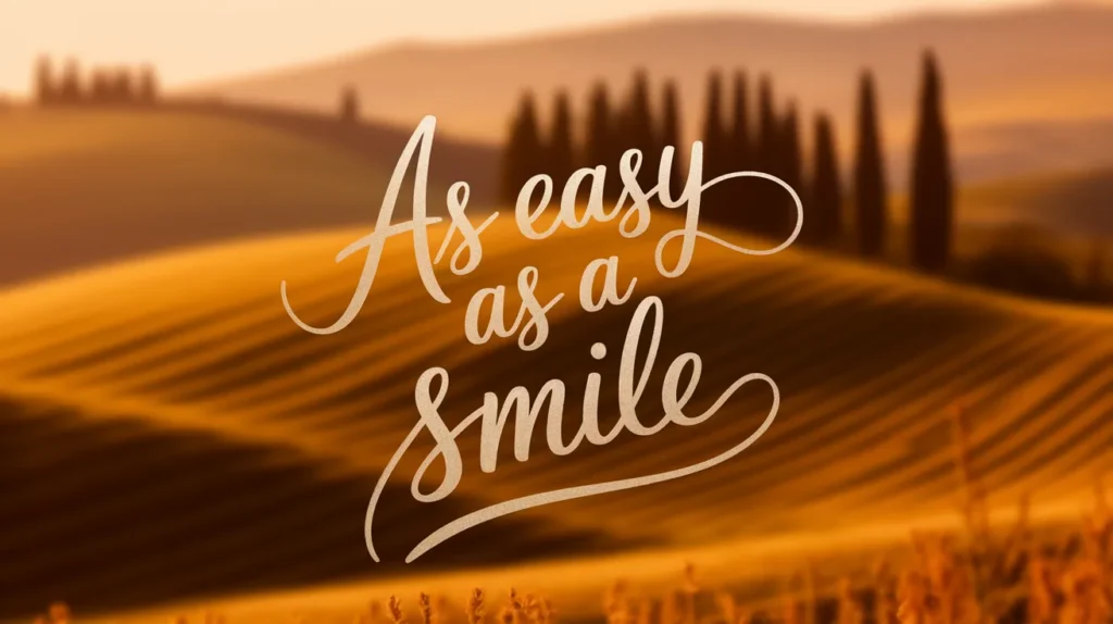 As Easy as a Smile
