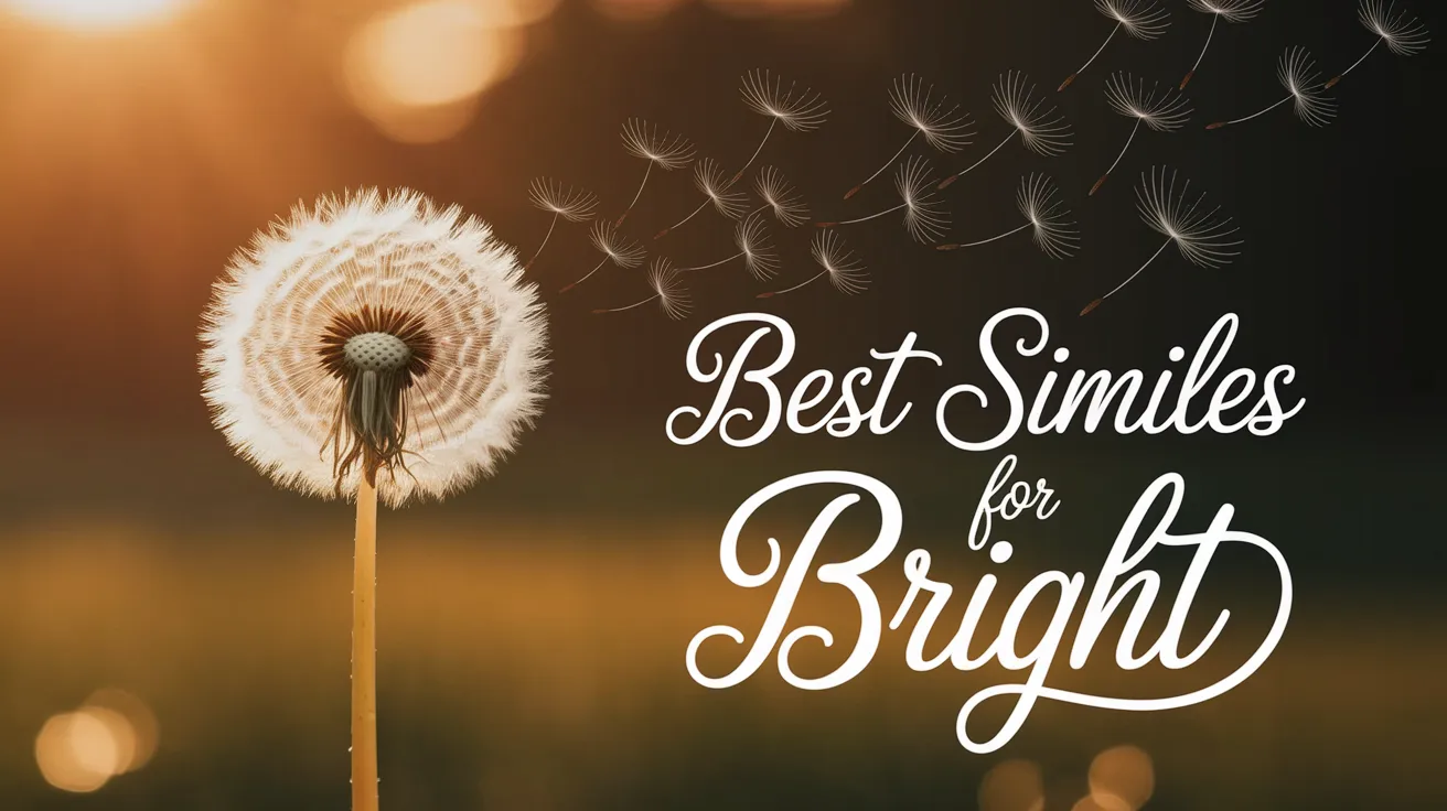 Best Similes for Bright