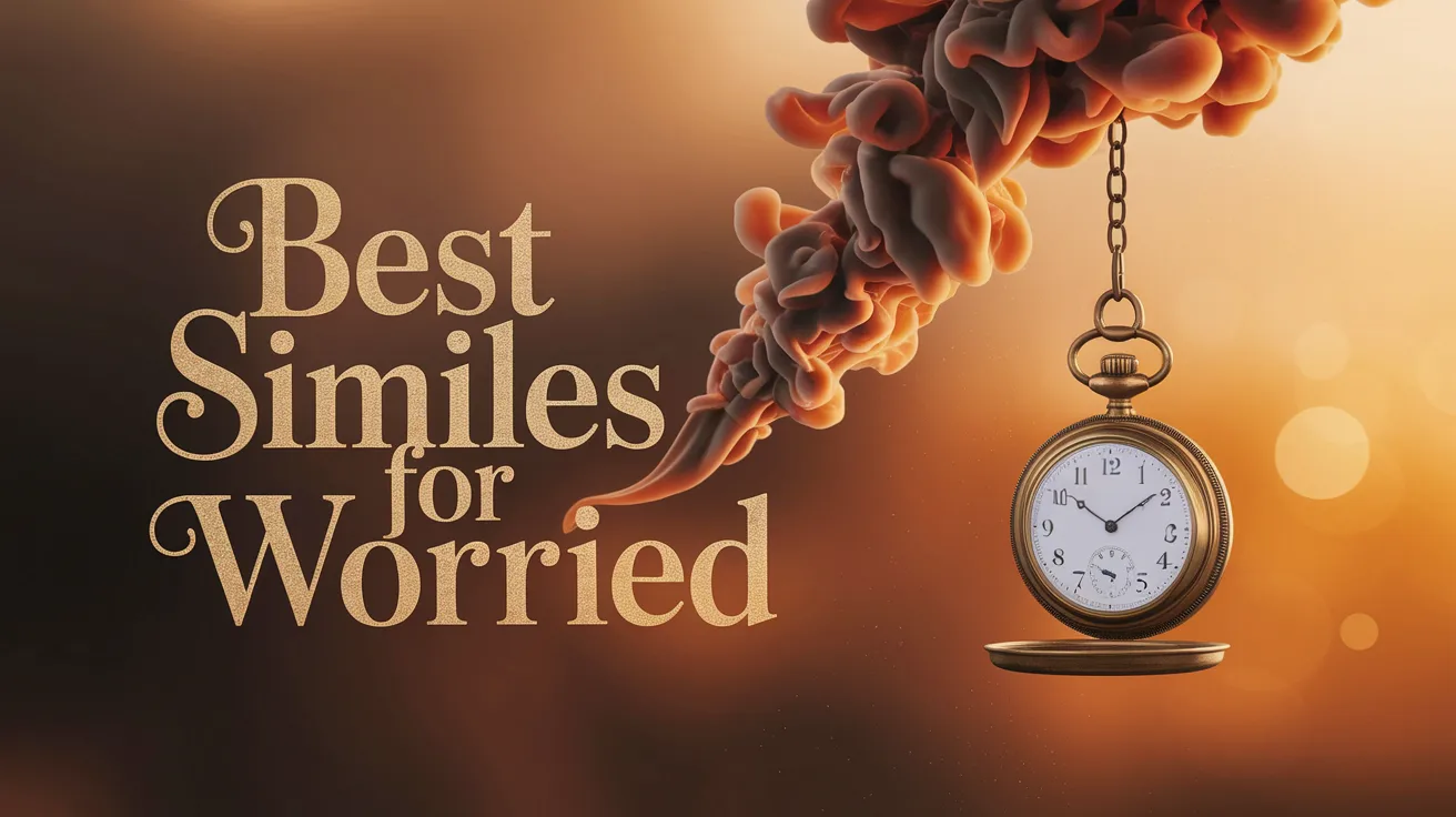Best Similes for Worried