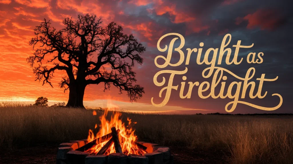 Bright as Firelight