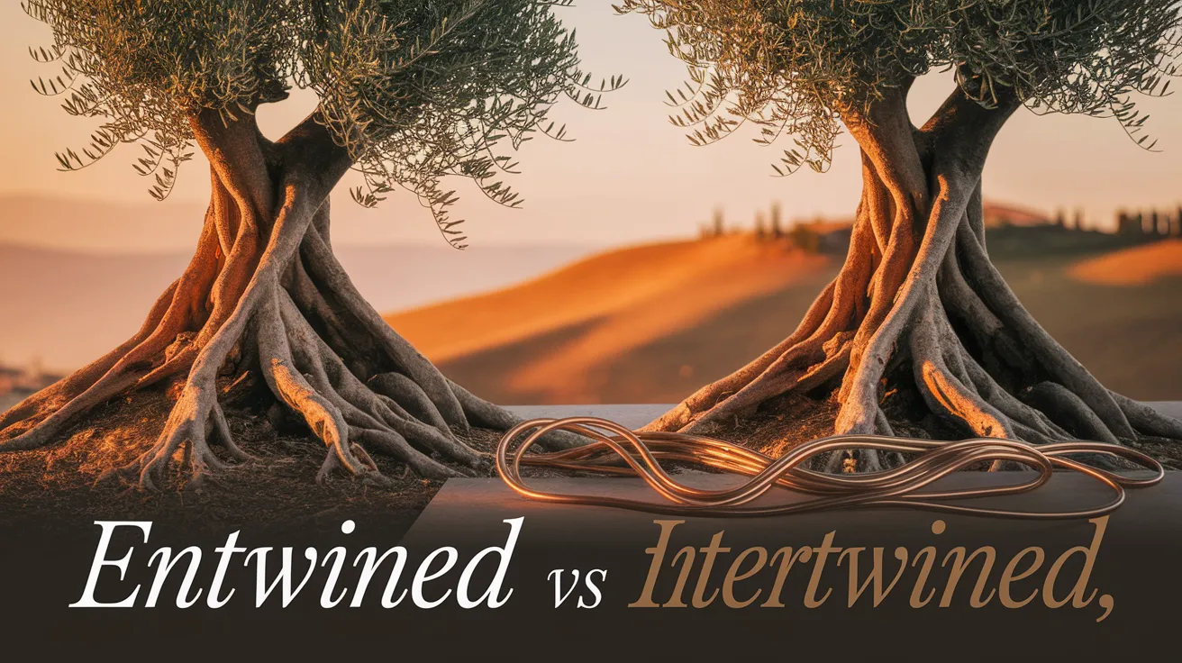 Entwined vs Intertwined