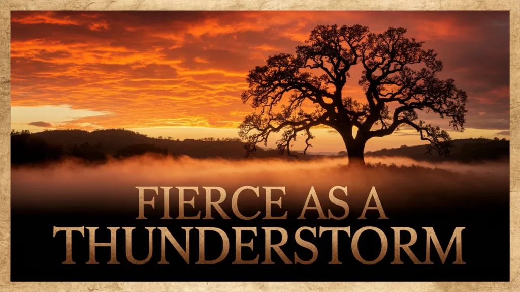 Fierce as a Thunderstorm