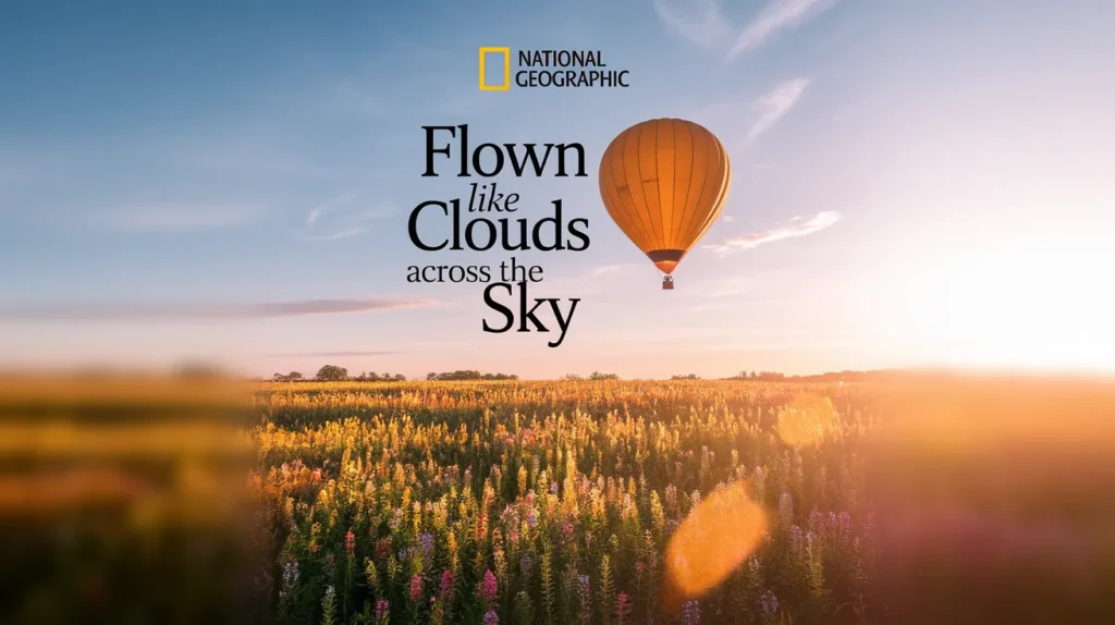 Flown Like Clouds Across the Sky