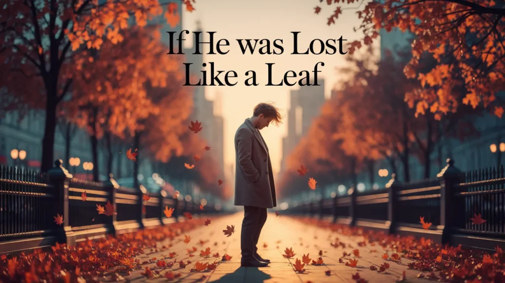 If He Was Lost like a Leaf