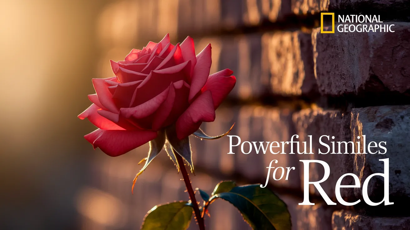 Powerful Similes for Red