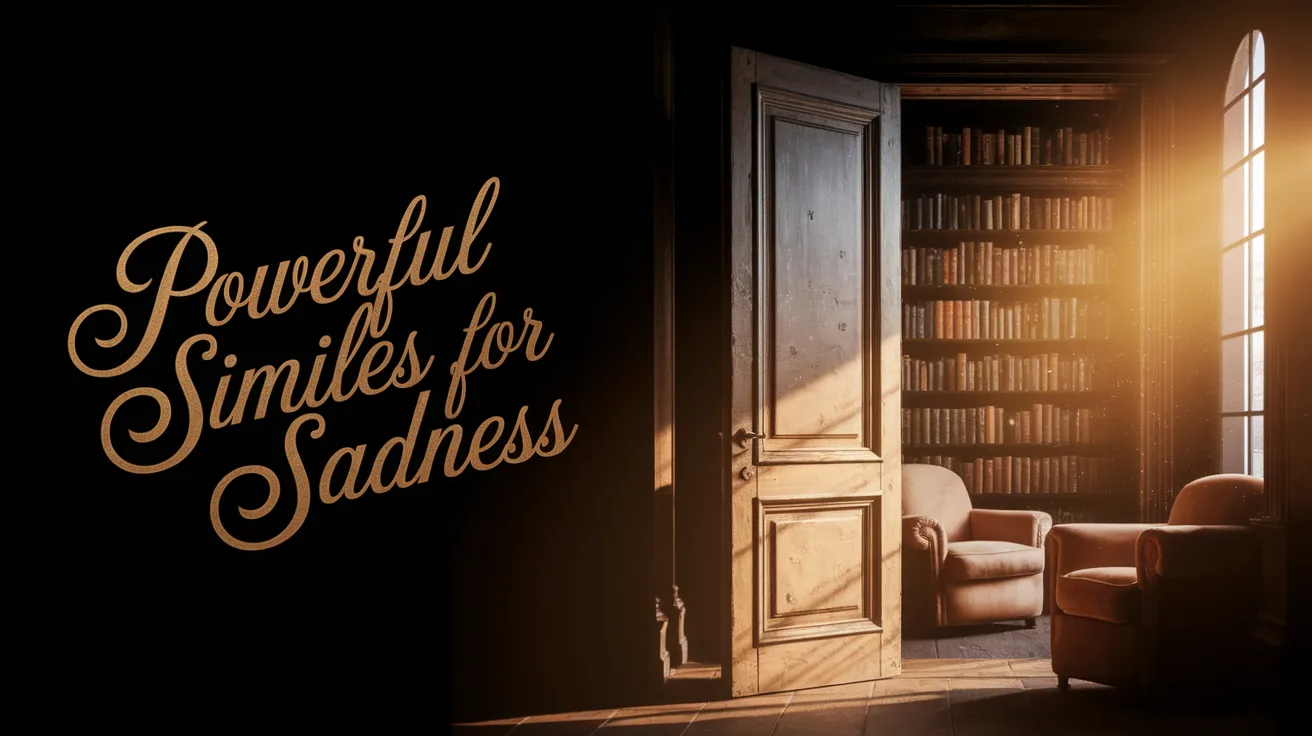 Powerful Similes for Sadness