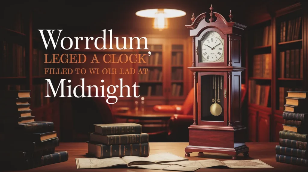 Worried Like a Clock Ticking Too Lovud at Midnight