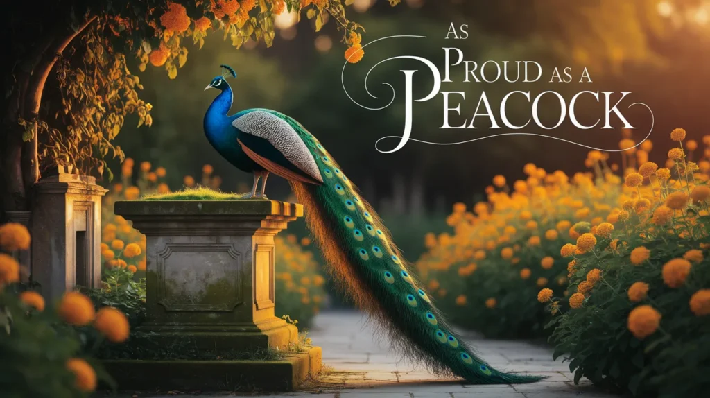 As Proud as a Peacock