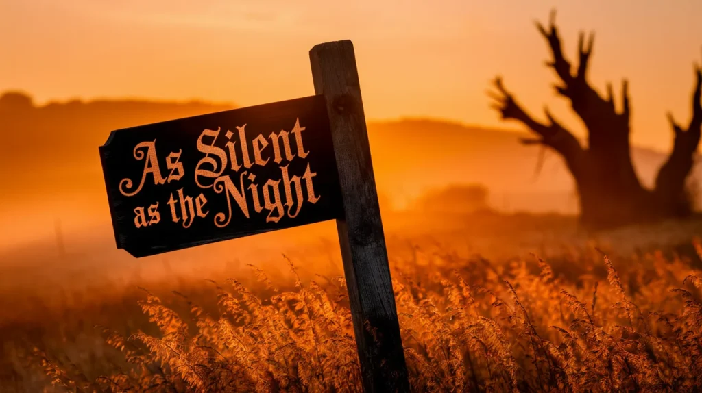 As Silent as the Night
