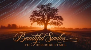 Beautiful Similes to Describe Stars