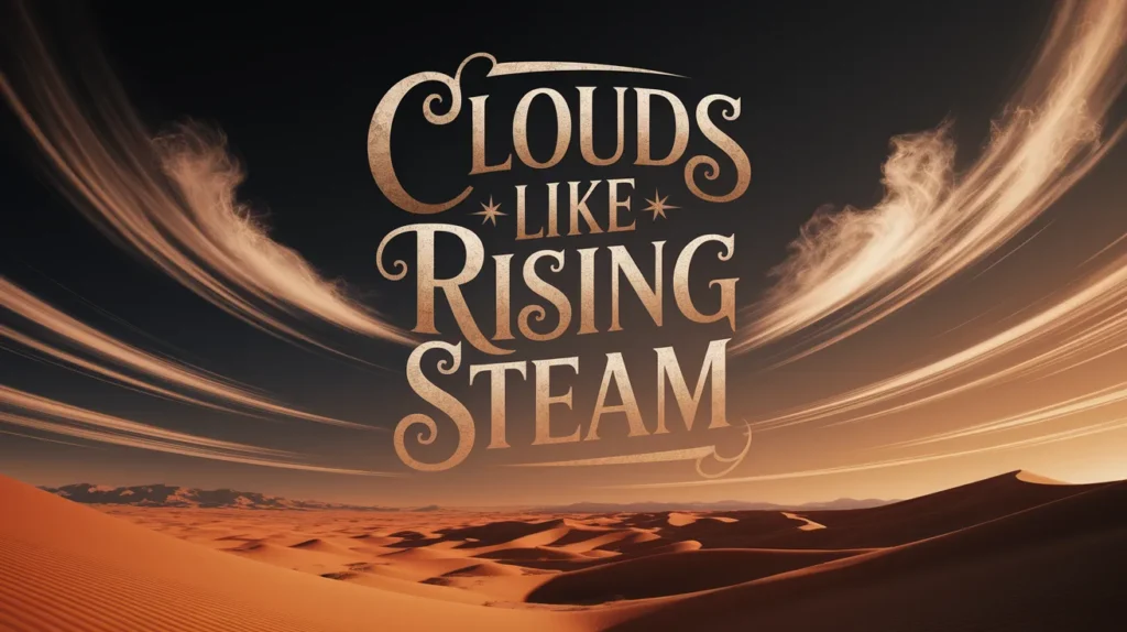 Clouds Like Rising Steam
