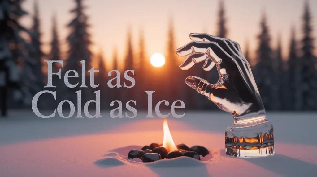Felt as Cold as Ice