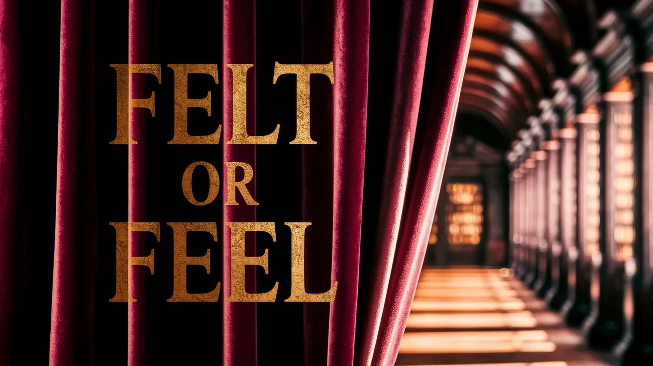 Felt or Feel