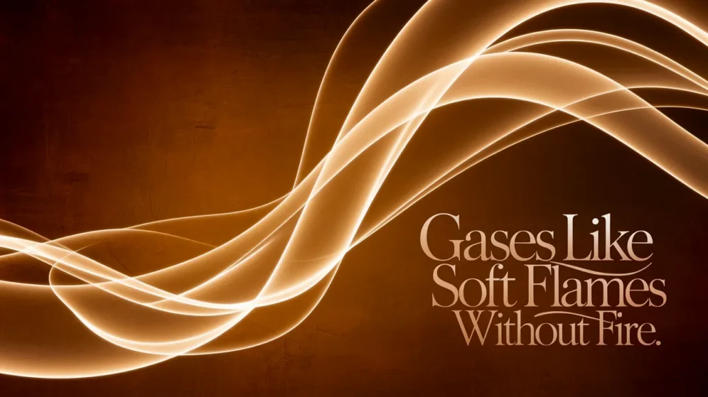 Gases Like Soft Flames Without Fire