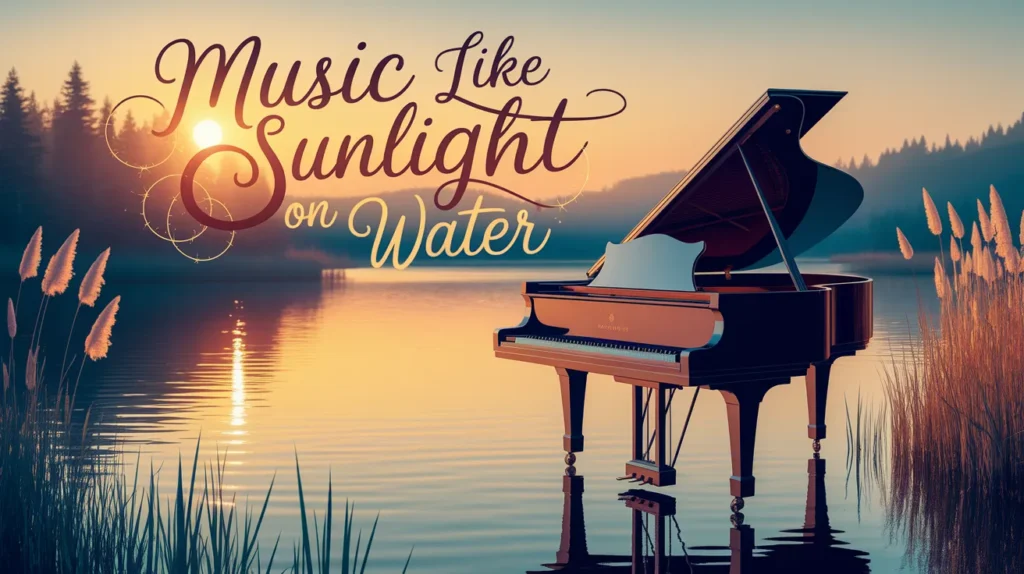 Music like sunlight on water