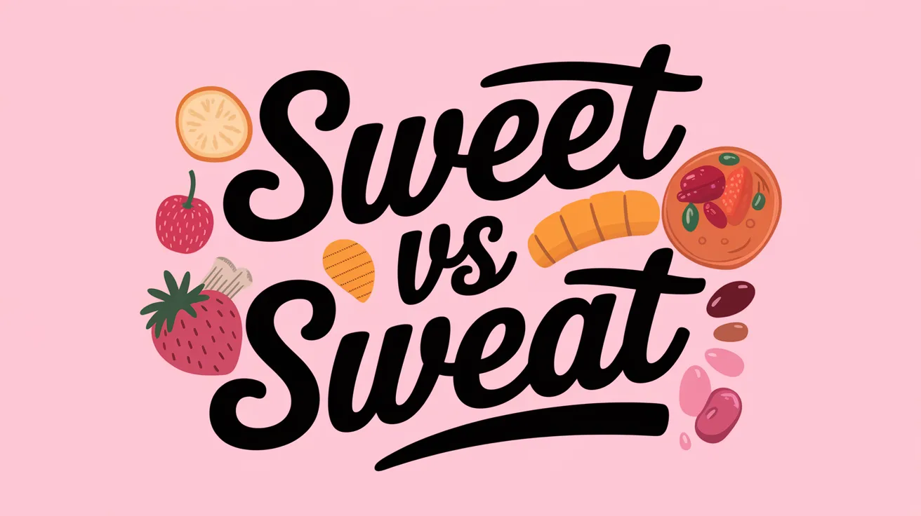 Sweet vs Sweat