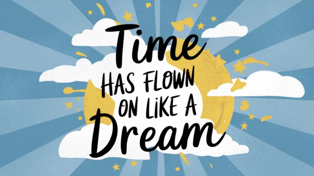 Time Has Flown By Like a Dream