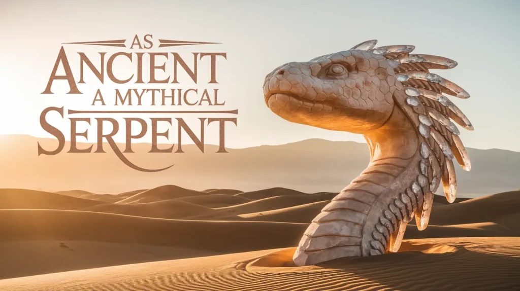 As ancient as a mythical serpent