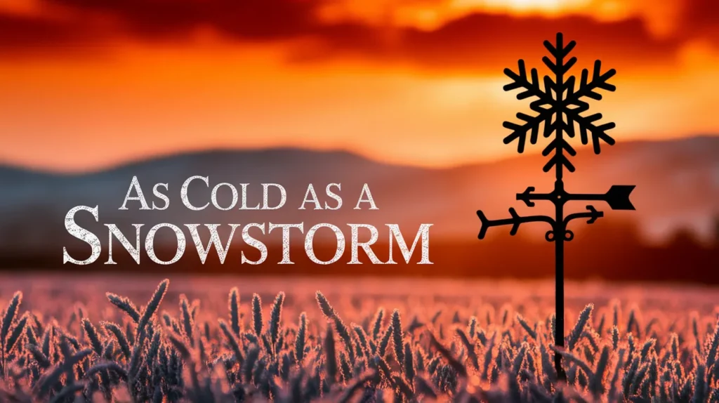 As Cold as a Snowstorm