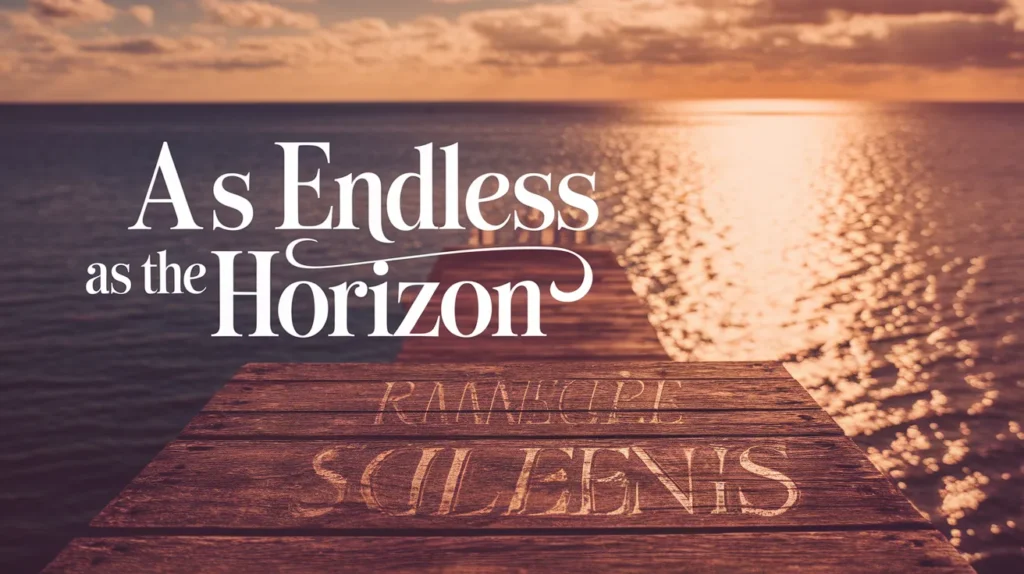 As endless as the horizon
