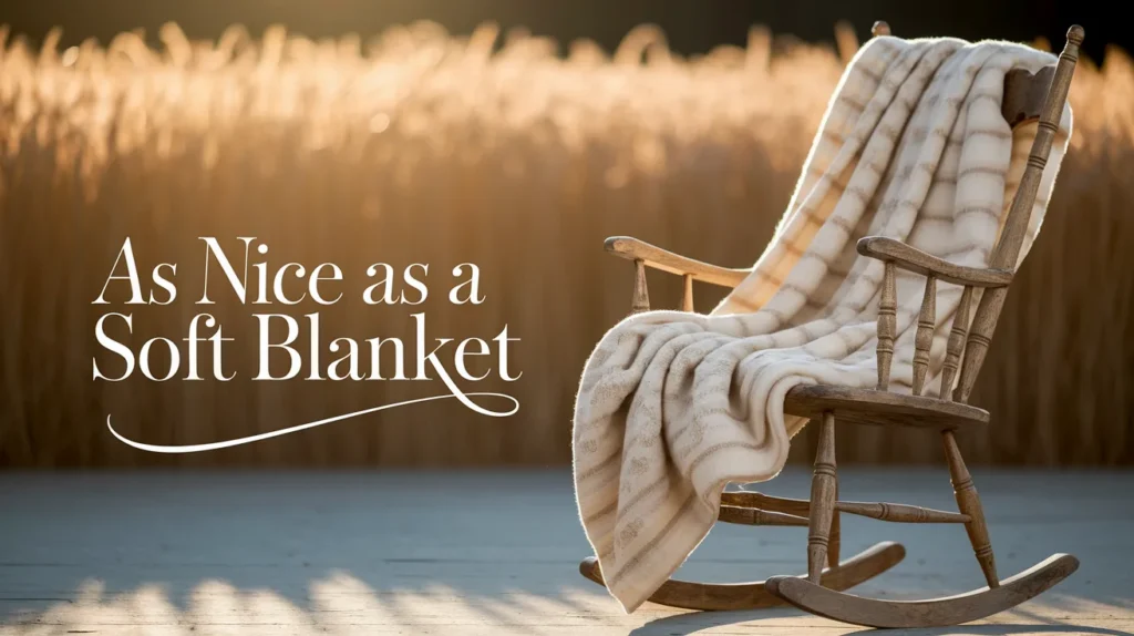  As Nice as a Soft Blanket