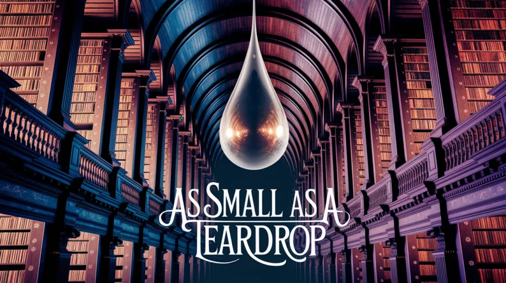 As small as a teardrop