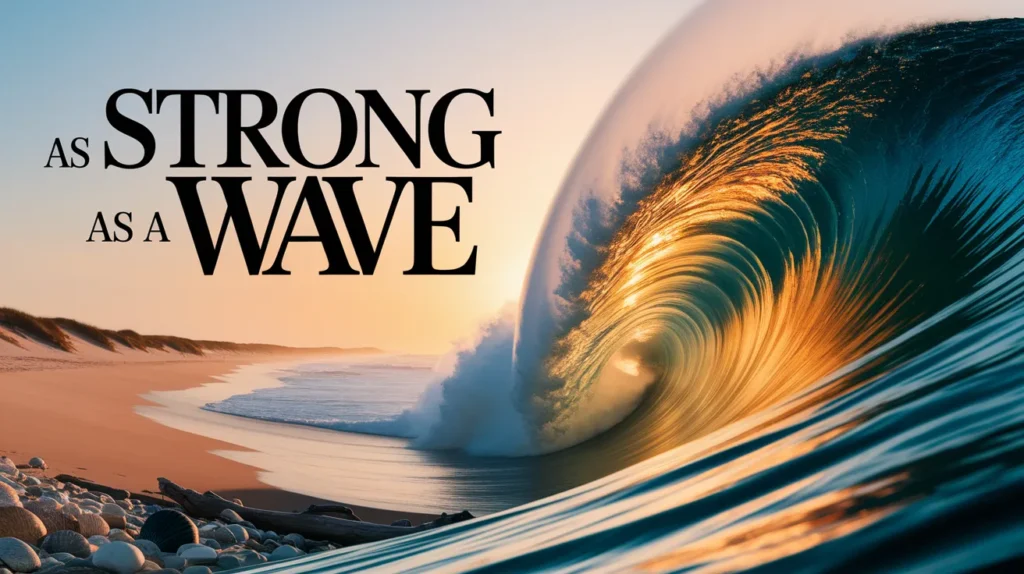 As Strong as a Wave