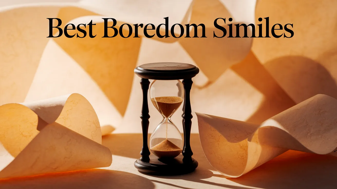 Best Boredom Similes
