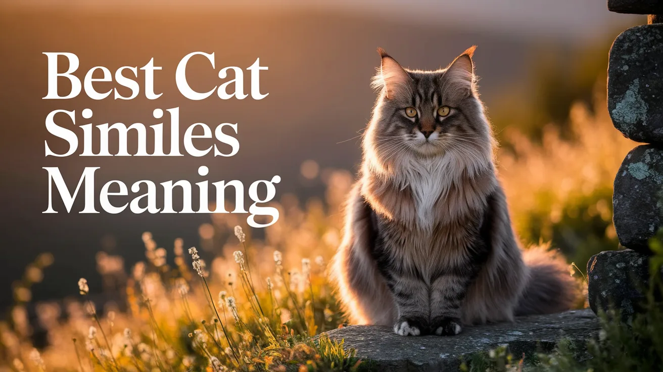 best cat similes meaning