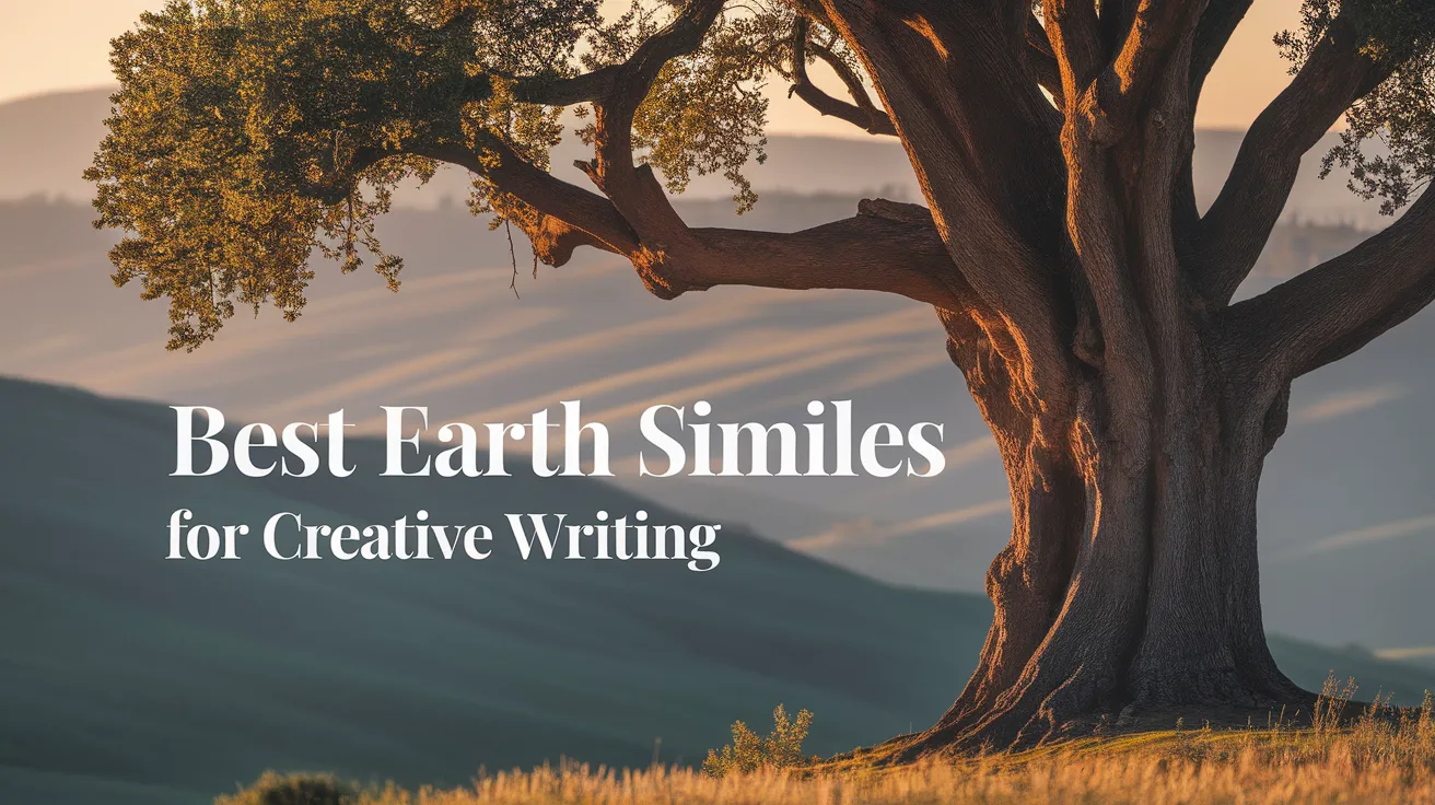 Best Earth Similes for Creative Writing