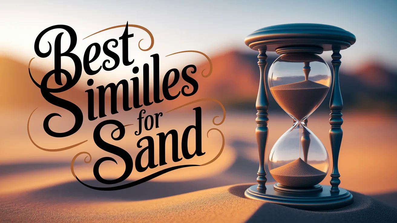 Best Similes for Sand