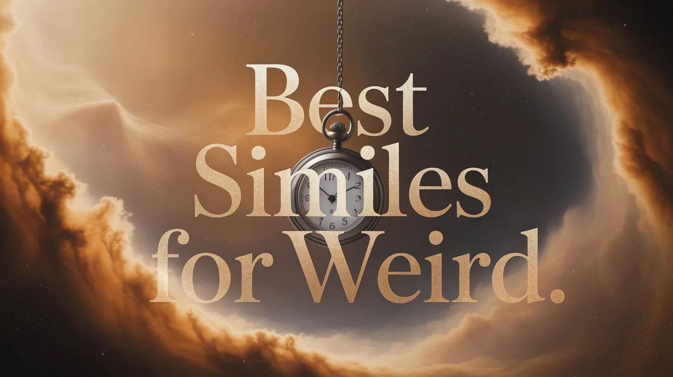 Best Similes for Weird