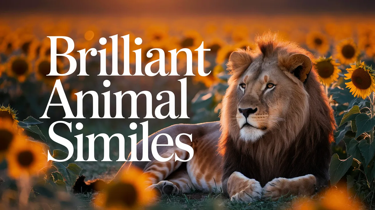Brilliant Animal Similes