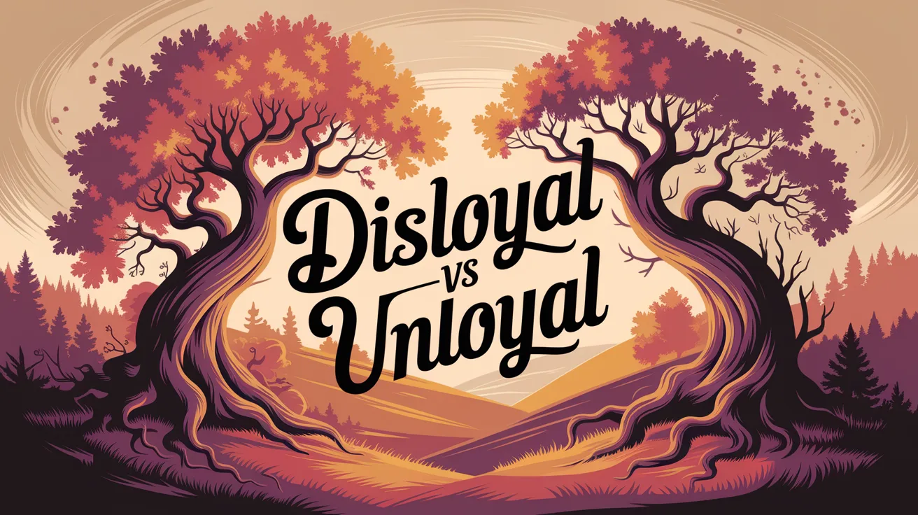 Disloyal vs Unloyal
