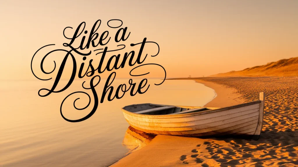 Like a distant shore