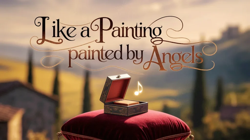  Like a painting painted by angels