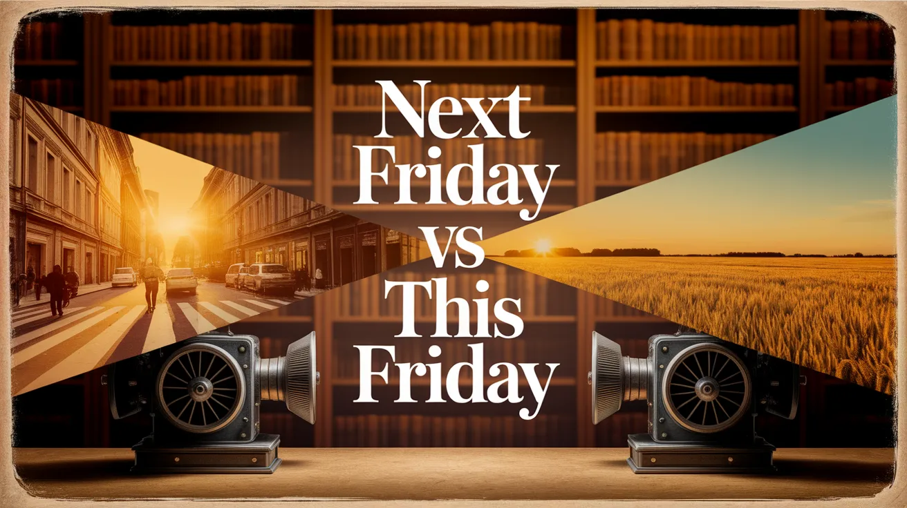 Next Friday vs This Friday