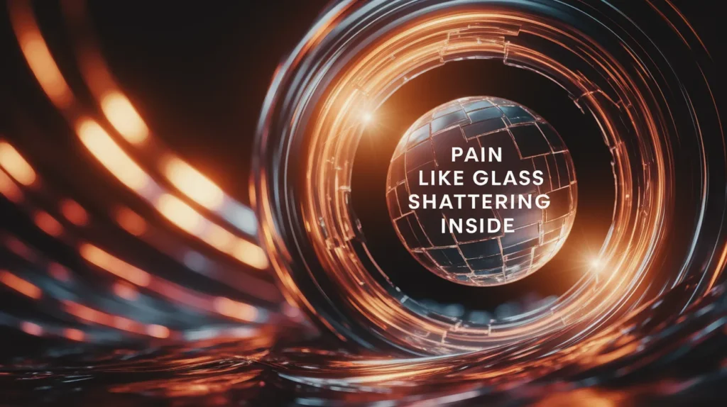 Pain Like Glass Shattering Inside