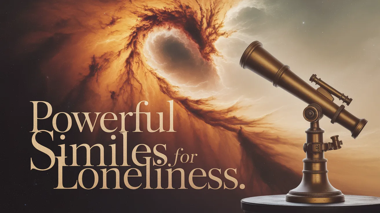 Powerful Similes for Loneliness