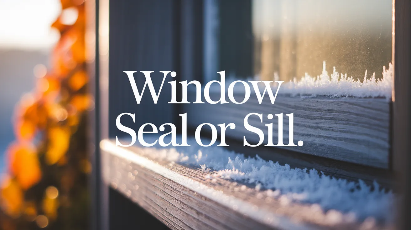 Window Seal or Sill