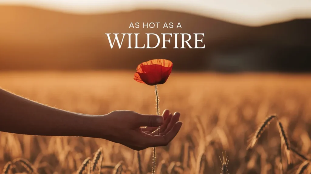 As hot as a wildfire