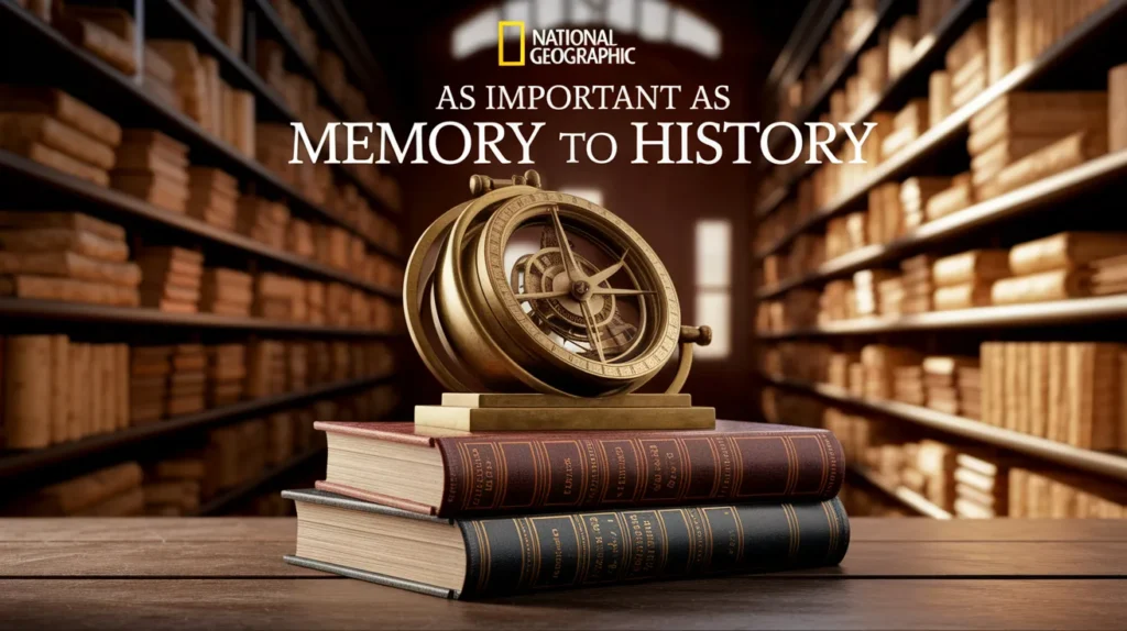 As important as memory to history