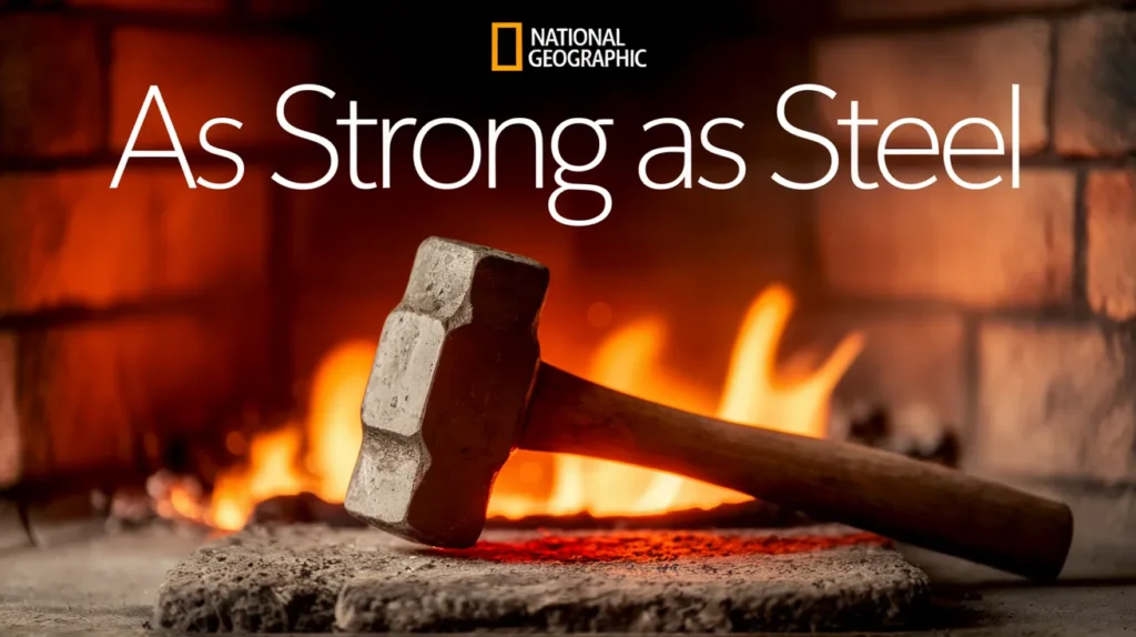 As strong as steel