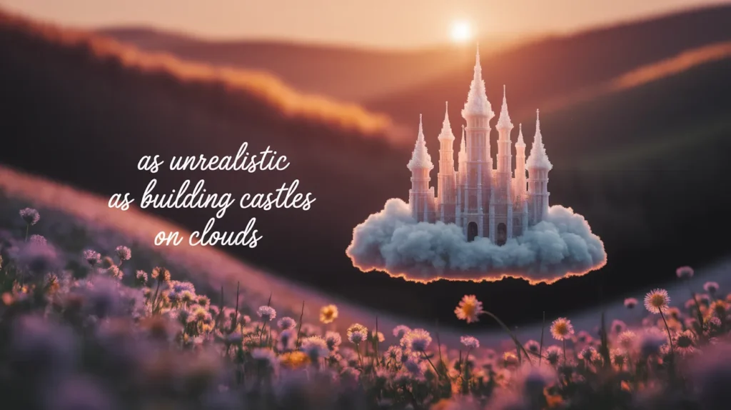 As Unrealistic as Building Castles on Clouds