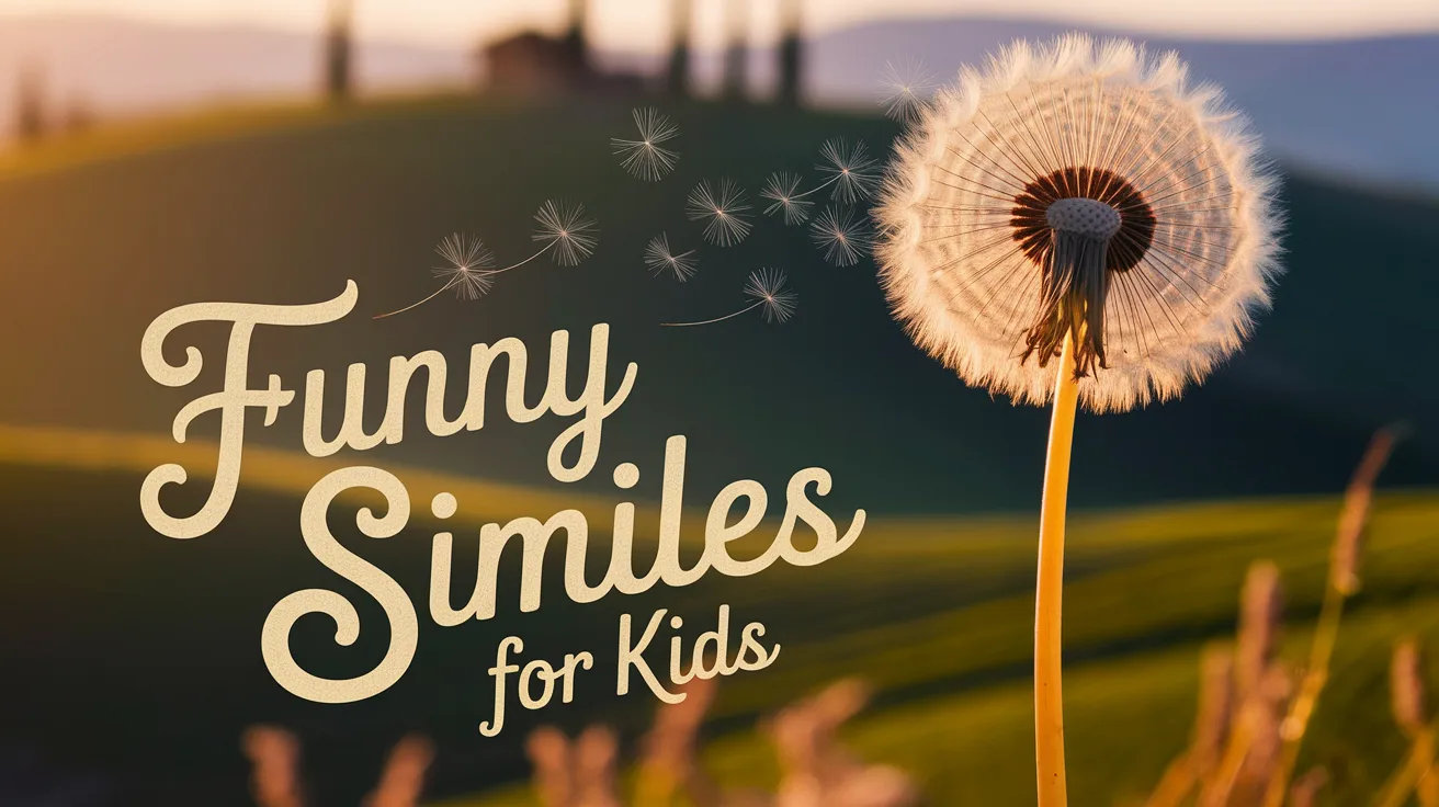 Funny Similes for Kids