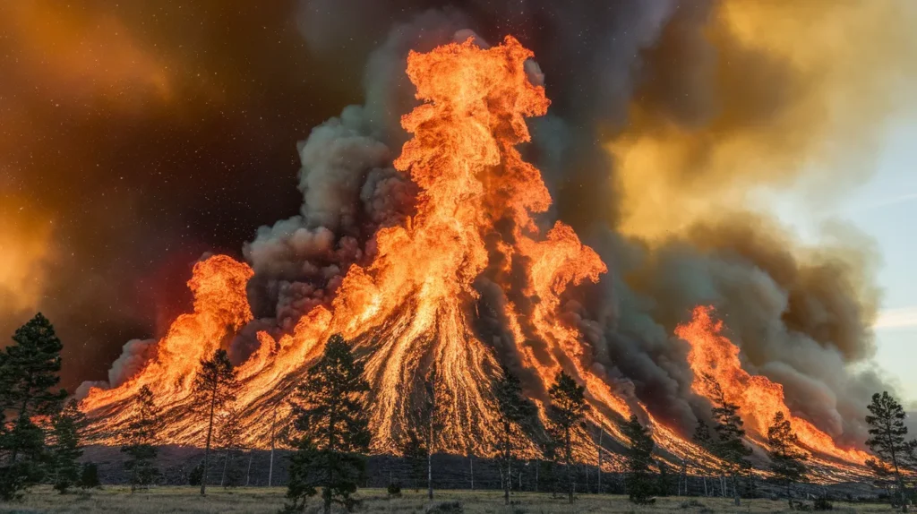 Like wildfire racing through dry forests