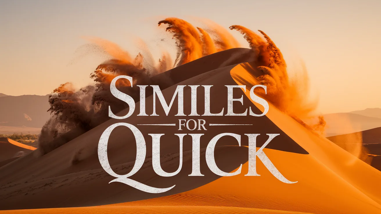 Similes for Quick